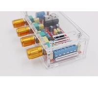 Transparent shell Kit bricolage ou produit fini NE5532, amplificateur Audio HIFI, préamplificateur Volume, tonalité EQ, carte commande Nipseyteko