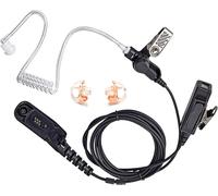Transparent Sound Tube Earphones Headphones Compatible with Motorola XPR 6000 XPR6500 XPR6550 XPR 7000 XPR 7550 XiR-P8200 XiR-P8268 Radio 2 Way