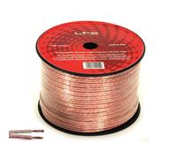TRANSPARENT SPEAKER CABLE 2x2,5mm² HQ 100m