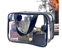 Transparent Toiletry Bag, Clear Cosmetic Bag, Waterproof Travel Pouch, Zipper Toiletry Organizer, Portable Cosmetic Bags, Multifunctional Travel Bag, Cosmetic Organizer for Women