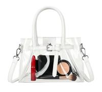 Transparent Tote Bag - Clear Waterproof Design, Adjustable Shoulder Strap
