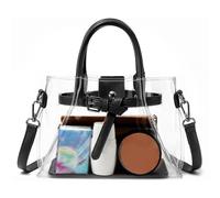 Transparent Tote Bag - Clear Waterproof Design, Adjustable Shoulder Strap