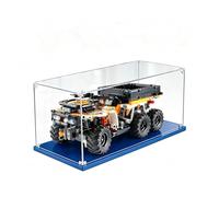 Transparent Vitrine en Acrylique,3mm Vitrine Acrylique Boîte d'affichage Anti - poussière pour Lego42161 42173 42151 42169 42138 42204Technic Voitures Sérien (35x15x15CM)