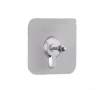 Transparent Wall Hooks 20 Lbs No Damage(6 * 6,10mm)