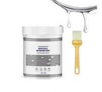 Transparent Waterproof Coating, Adhesive Leak-Proof Polyurethane Powerful Waterproof, Invisible Clear Protective Sealant for Roof Tiles, Brick, Wood, Metal, Concrete, Stone, Rubber, Plastics (1PC)