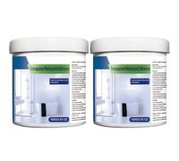 Transparent Waterproof Coating for Indoor & Outdoor, Transparent Waterproof Adhesive, Invisible Waterproofing Agent, Transparency Waterproofing Leak Patch Paint, For Window Sill Roof Walls (2pcs)