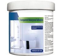 Transparent Waterproof Coating for Indoor & Outdoor, Transparent Waterproof Adhesive, Invisible Waterproofing Agent, Transparency Waterproofing Leak Patch Paint, For Window Sill Roof Walls (1pcs)