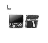 (Transparent White 128G)New E5plus Convenient Handheld Game Players