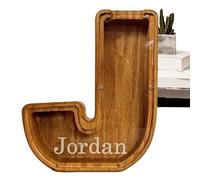 Transparente avec Grand Design Alphabet - pour Adultes et - Décoration de Noël - Cadeau d'anniversaire pour Les Tout-Petits et Les Filles