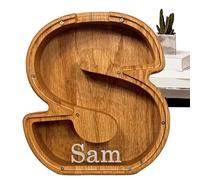 Transparente avec Grand Motif de l'alphabet - Cadeau de Noël ou d'anniversaire pour garçons et Filles