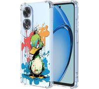 Transparente Coque Pour Oneplus Nord Ce 5 Lite 5g - Étui Tpu Souple Bumper Antichoc Protecteur Désign Avec Motif Mignon Cool Housse (Duck)[Wke09046]