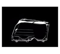 Transparente Couvercle 63126924045 Pour BMW E46 Coupé Pour Cabriolet 99-03 Pré-lifting Pour M3 00-06 Couvercle Lentille Phare Voiture Voiture Phare Avant Coque(1piece Left Side)