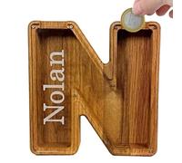 Transparente pour Adultes, avec Grand Motif de l'alphabet, pour garçons et Filles, Adultes, Cadeau de Noël ou d'anniversaire