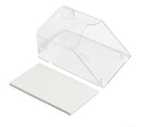 Transparente Smart Doorbell Hülle Staubabweisend Robust | Protection complète à 5 côtés, design transparent, affichage LED visible, anti-poussière, pour toutes les marques
