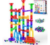 Transparents Tricky Bille 109 PCS STEM Jeux Marble Rush Circuit Billes Enfant