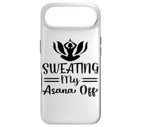 Transpirer Mon Asana Off Drôle Chaud Yoga Entraînement Coque pour iPhone Air