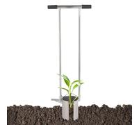 Transplanteur de bulbes à Long Manche, transplanteur de bulbes, jardinière Manuelle à Long Manche pour Le Jardinage | Outil de Plantation de bulbes à Long Manche, désherbeur de Gazon pour