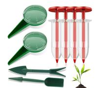 Transplanteur de - Ensemble d'épandeur de | Semoir manuel de jardin | Petit semoir et épandeur en pot | Jardinière manuelle de jardinage | Outil portable d'épandage de pour légumes