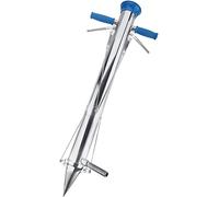 Transplanteur Manuel, Planteuse de Légumes, Plantoir Manuel en Acier Inoxydable, Outil de Transplantation, pour Arachides, Coton, Maïs Et Soja (Single-Handle)