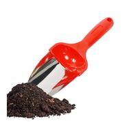 Transplantoirs Jardinage Acier Inoxydable - Pelle à Main Ronde et Pointue Poignée Ergonomique Antidérapante - Outil à Main Robuste pour Planter, Transplanter et Désherber - Idéal pour Potager, Balcon