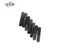 Transpondeur à micro RFID NDavid,étiquettes en tube de verre pour le suivi des animaux domestiques,identification des poissons,des chiens et des vaches,13.56MHz,2x12mm,10 pièces