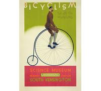 Transport For London - Poster "Bicyclism The Art Of Wheeling", Austin Cooper PM11888 (40 cm x 30 cm) (Bunt)