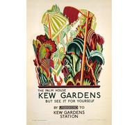 Transport For London - Poster "The Palm House Kew Gardens", Clive Gardiner PM11898 (40 cm x 30 cm) (coloré)