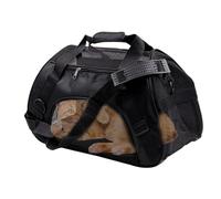 Transport pour Animaux De Compagnie Voyage - Respirable Pliable Sac De Transport en Bandoulière,avec Sangle D Épaule Réglable pour des Chats - pour Marche Randonnée Extérieur Avion Siège AUT