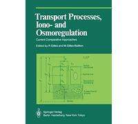 Transport Processes, Iono- And Osmoregulation