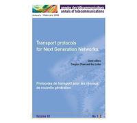 Transport protocols for next generation networks annales de - Pham Congduc - Hermes Science Publications - broché - Livre