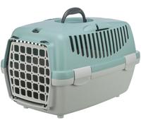 Box de transport - TRIXIE - Capri 1 - XS : 32 x 31 x 48 cm - Gris clair / Sauge