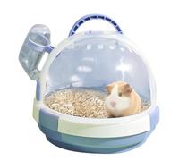 Transportbox für Kleintiere - Sac de transport sécurisé avec anti-Kau-Design, Tragbarer Hamsterkäfig für Mäuse Ratten Meerschweinchen | Haustierträger für Transport, Tierarztbesuch, Auto Oder Zuhause