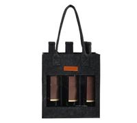 Transporteur d'alcool - Fourre-Tout De Transport De Vin pour 6 Bouteilles | Sac Fourre-Tout Pliable pour Bière Et Vin avec Séparateur | Sacs Porte-vin avec Poignée pour 6 Bouteilles De Vin Rouge