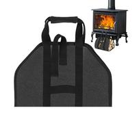 Transporteur De Bois De Chauffage - Stockage Portable De Grande Taille Et Résistant | Porte-Bûches D'Extérieur Avec Poignées | Pour Extérieur Sous-Sol Camping Poêle Barbecue Jardin Transport Stockage