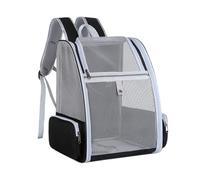 Transporteur de Chiens - Sac à Dos en Filet pour Animaux de Compagnie, Style léger avec des Sangles réglables en Tissu ventilé, Sac de Chiot pour Chat pour Voyager, Aventures en Plein air, Marche,