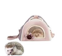 Transporteur de hamster respirant - sac de transport pour petits animaux - sac de transport de lapin - vecteurs pour petits chiens | Adorable porteur de lapin, portable portable, vecteur de