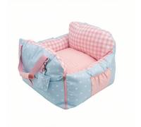 Transporteur de pour Chien Chat Sac de Transport Niche Mobile Panier Auto Fixation Sécurisée aux Sièges avec Sangles et Clips Intégrés Protège la, Color to 1, M Suggère Moins De 8 Catties