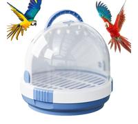 Transporteur d'oiseaux | Case Clear Parrot Travel Cage | Carrier de Perroquet Portable avec Fermeture de | Cage de Voyage pour Animaux de Compagnie idéal pour Les promenades en Plein air