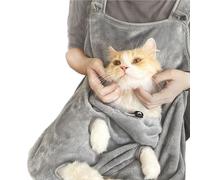 Transporteur en Tablier pour Chat | Sac De Couchage pour Chat Ajustable Portable avec Trous,Tablier de Portage sur Épaule pour Petits Animaux,pour Dortoir Appartement Chambre Salon