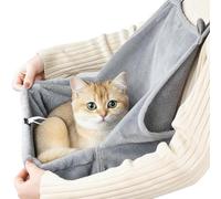 Transporteur en Tablier pour Chat - Sac De Transport pour Chat Réglable en Style Sac De Couchage avec Trous | De Portage sur L Épaule Animaux - pour Maison Appartement Chambre Salon