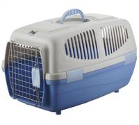 Transporteur gris/bleu pour perroquets de petite, moyenne et grande taille