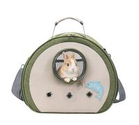 Transporteur Hérisson - Tissu Oxford Fermeture Éclair Bandoulière Simple - Sac De Transport pour Lapin | Convient Aux Chats, Chinchillas, Furets, Hérissons, Oiseaux, Promenades en Extérieur Et