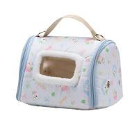 Transporteur Oiseaux Voyage - Cage Portable Perroquet Fenêtre Ventilée, Structure Sécurisée Solide Légère, Déplacement Confort Animaux Domestiques, Boîte Pratique | Application Inséparable GrisAfrique