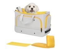 Transporteur pour animaux de compagnie pour chat, vecteur de chat - Transporteur de voyage pour animaux de chat - PROTECTION DE LA CONFIDENTIALITÉ PETCUCA PATER PATER PATER BASSE DE VERS AVEC ASTUCE