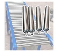 Transporteur Rouleau Lot de 4 rouleaux de convoyeur industriels de rechange robustes de 91 cm, diamètre 50 mm, pièces d'alimentation, rouleaux de déchargement à monter soi-même pour expédition aux Éta