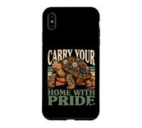 Transportez Notre Maison avec la Tortue Pride Tortue Coque pour iPhone XS Max