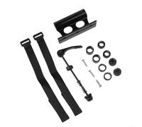 Transportez votre vélo en toute sécurité avec le kit de 2 blocs de support de fourche compatibles avec les modèles de 20 x 110 mm (noir)