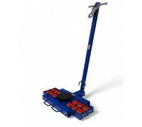 Transportfahrwerk 12t avec Poignée Et Caoutchouc Orientable Roulette Orientable