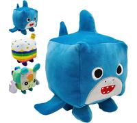 Transportsbot Cute Big Games Cat Plushie,Big Games Huge Cat Peluche Toys Pet Simulator X,Peluches Ordinaires, Sans Codes,Soft Peluches Cadeaux De Poupée En Peluche Pour Les Fans Ou Les Enfants Shark