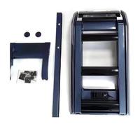 Transversales Porte-Bagage pour Land pour Rover pour Defender 110 L851 2020-2025 Barres Toit Transversales pour Voiture Échelle Pliable Et Relevable D'accès(Bleu)